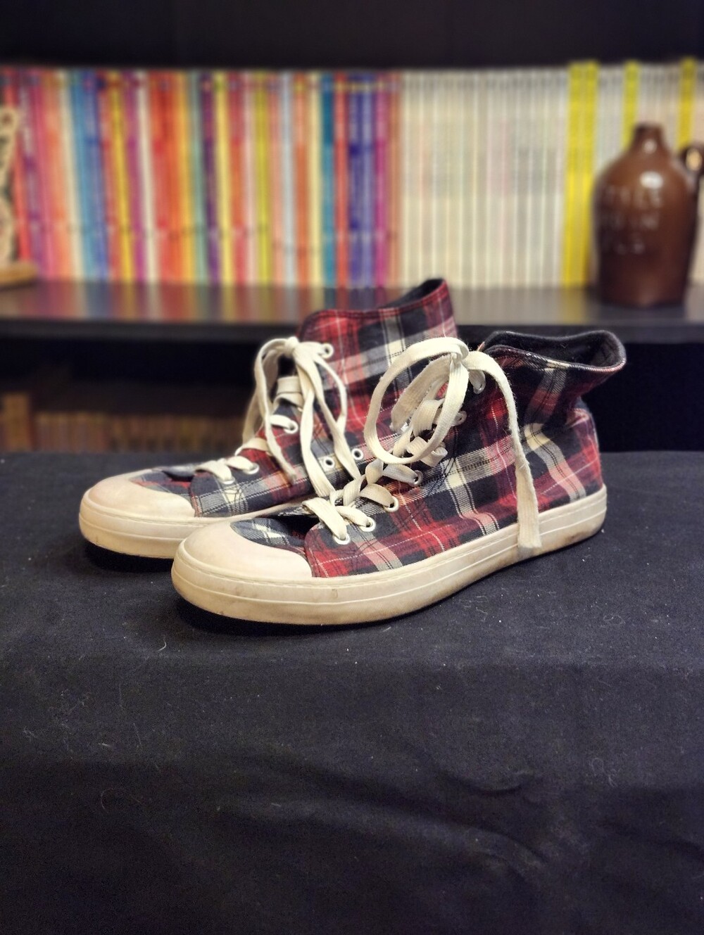 Joe Boxer Plaid High Tops